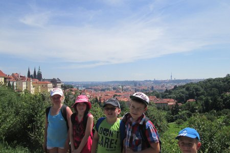 cestou na Pražský hrad